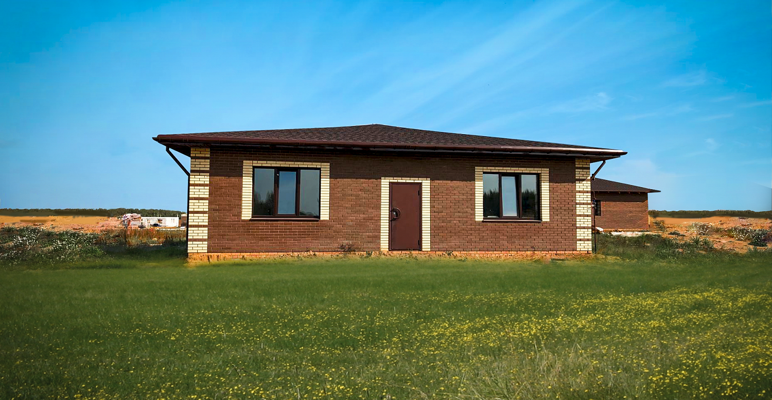 Дом из газоблока 1